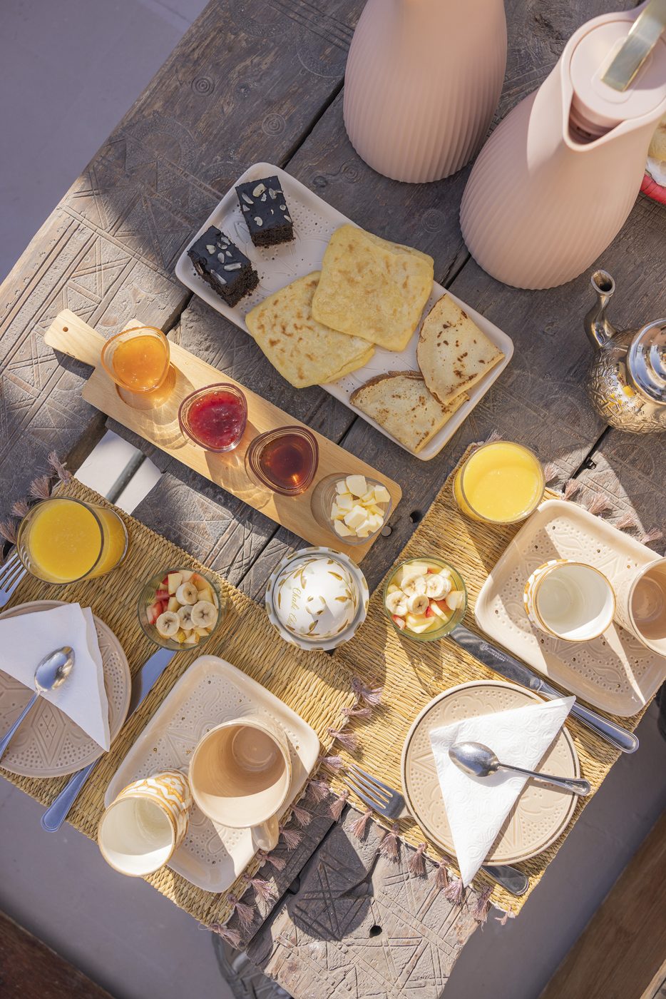 Petit-déjeuner marocain