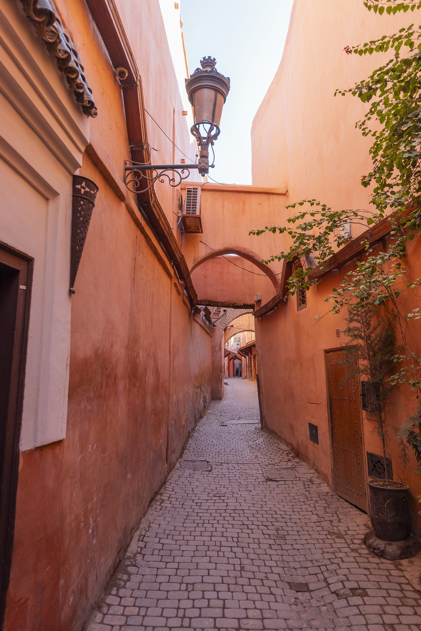 Ruelle de la médina de Marrakech